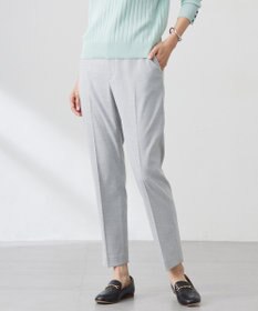 J.PRESS LADIES 【洗える】CARREMAN 2WAY テーパード パンツ