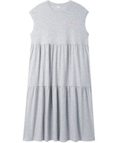 tsumori chisato SLEEP ツモリチサト ワンピース 綿混ベア天竺素材(本体) 1分袖 半袖 ロング丈 レディース UNT125/ワコール