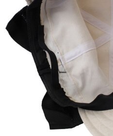 MOONBAT 【遮光100％/遮熱/UV】HIROKO KOSHINO(ヒロコ コシノ)遮光 リボンジョッキー 帽子 ゆったりMサイズ 手洗い可能/サイズ調整可能