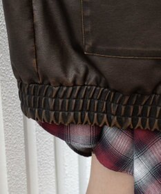 WEGO ヴィンテージライクPUジャケット