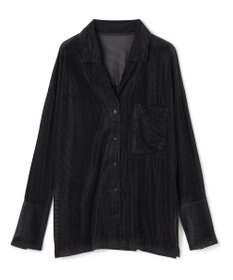 uncrave シアーベロアリブ シャツ