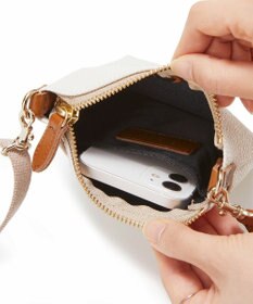 TOPKAPI 【Breath TOPKAPI】SCOTCH GRAIN スコッチグレイン ネオレザー サコッシュ スマホ ショルダーバッグ