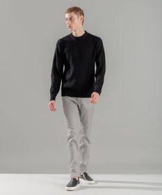 JOSEPH HOMME 新柄【洗える】シルクバルキー  クルーネックニット