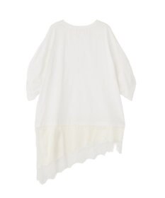 YECCA VECCA ドロストスリーブヘムレースTee