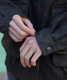 WEGO 【ユニセックス着用ITEM】PUダブルZIPフライトジャケット