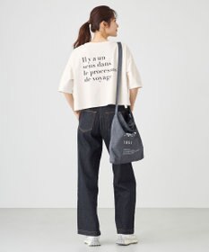 SHARE PARK LADIES 【UVカット・吸水速乾・ストレッチ・軽量 】エンブレムショートTシャツ（S・Mサイズ）