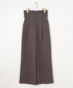 ANY SIS 【BAILA12月号掲載・貴島明日香さんコラボ】ハイカットリターン ワイドパンツ