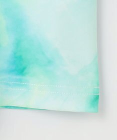 PW CIRCULUS 【吸水速乾 / UV遮蔽率99.5%  UVカット / ストレッチ】【MEN】タイダイ柄モックネックT ゴルフ