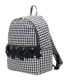 Maison de FLEUR ギンガムフロントリボンリュック