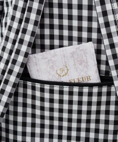 Maison de FLEUR ギンガムフロントリボンリュック