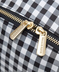 Maison de FLEUR ギンガムフロントリボンリュック