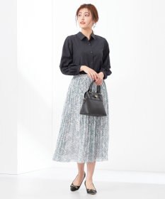 ANY SIS 【洗える】エンブロイダリースリーブ ブラウス