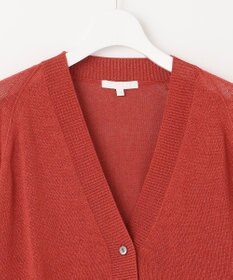 自由区 S 【カタログ掲載・洗える】ペーパーブレンドショート カーディガン