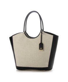 UNBILLION ペルケ perche / キャンバス・牛革トリミングトート