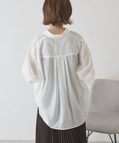 AMERICAN HOLIC 【イージーケア】シアーラウンドシャツ