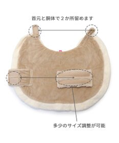 PET PARADISE リサとガスパール ポンチョ ポシェット付き 小型犬