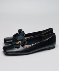 muuc 花刺繍モチーフのパンプス