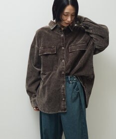 Green Parks ・ＥＬＥＮＣＡＲＥ　ＤＵＥ　ケミカルコーデュロイシャツ