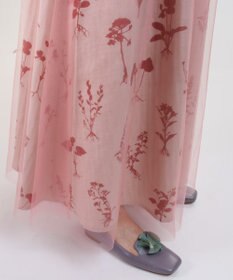 muuc 花刺繍モチーフのパンプス