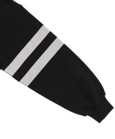 WEGO ナンバリングラインショートプルパーカー