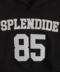 WEGO ナンバリングラインショートプルパーカー