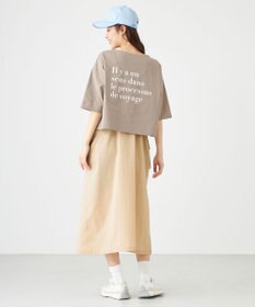 SHARE PARK LADIES 【UVカット・吸水速乾・ストレッチ・軽量 】エンブレムショートTシャツ（S・Mサイズ）
