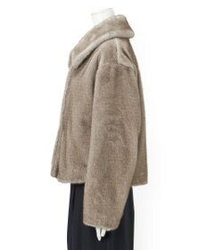 23区 L 【GOLD LABEL】ECOPEL フォギーカラー ファーブルゾン