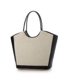 UNBILLION ペルケ perche / キャンバス・牛革トリミングトート