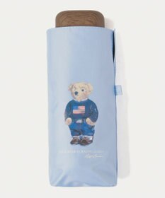 MOONBAT 【WEB限定】POLO RALPH LAUREN(ポロ ラルフローレン) 晴雨兼用日傘 折りたたみ傘 コンパクト ポロベア 一級遮光 遮熱 UV