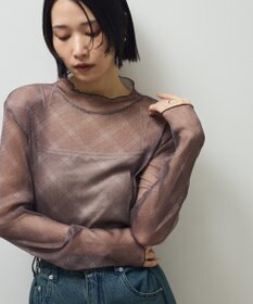 Green Parks シアー柄プルオーバー