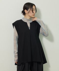 Green Parks シアー柄プルオーバー