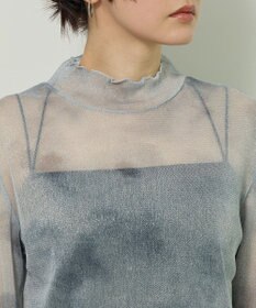 Green Parks シアー柄プルオーバー