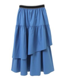 Green Parks ウエストラインフリルティアードスカート