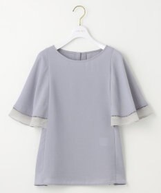 ANY SIS 【洗える】フレアスリーブ ブラウス