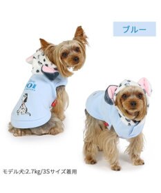 PET PARADISE ディズニー 101匹わんちゃん フード付きトレーナー 《パステル ブルー》 小型犬