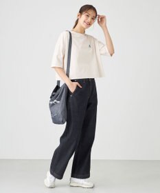 SHARE PARK LADIES 【UVカット・吸水速乾・ストレッチ・軽量 】エンブレムショートTシャツ（S・Mサイズ）