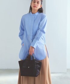 TOPKAPI 【TREASURE TOPKAPI】ナイロン 2way レザーハンドル ミニ トートバッグ