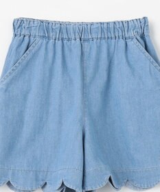 ANY KIDS 裾スカラップ ショートパンツ