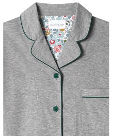 une nana cool 【綿100％】シルケットスムースパシャマ　ＭＡＤＥ　ＷＩＴＨ　ＬＩＢＥＲＴＹ　ＦＡＢＲＩＣ