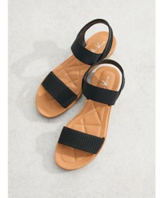 Green Parks ・ｒｉｃｈ　ｂｌｕｅ　フラットサンダル