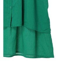 Green Parks インド綿　ＳＥＴ２点レイヤード風ブラウス