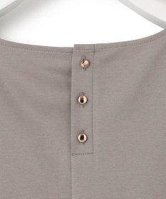 23区 【洗える】コットンツイルジャージー フレアスリーブ カットソー