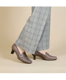 ing <ing>ベルトデザインヒールローファー