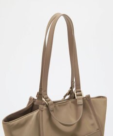 TOPKAPI 【TREASURE TOPKAPI】ナイロン 2way レザーハンドル ミニ トートバッグ