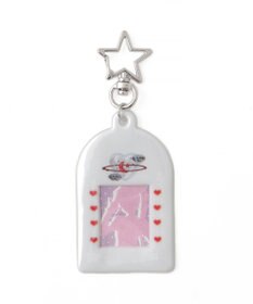 WEGO 【痛バ＆推し活グッズ】ラメモチーフIDフォトケースキーホルダー