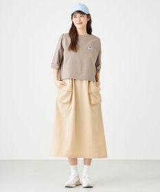 SHARE PARK LADIES 【UVカット・吸水速乾・ストレッチ・軽量 】エンブレムショートTシャツ（S・Mサイズ）