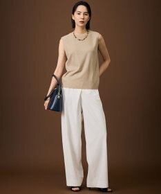 自由区 【SHIHOさん着用・機能性抜群・旬シルエット】ファンクショナルブロード カーブパンツ