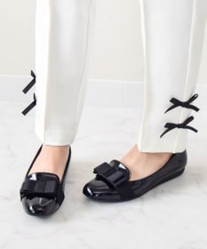 Bridget Birkin 【Bridget Birkin】グログランリボンレインオペラシューズ