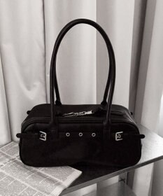 WEGO ベルトデザインボストンバッグ
