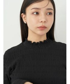 earth music&ecology シャーリングハイネックプルオーバー